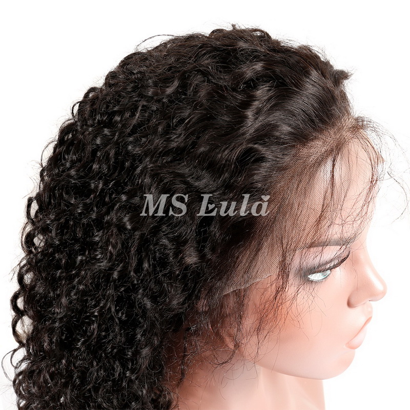 Human Hair Deep Wave BOB Lace Front Wig 250% Density - 图片 8
